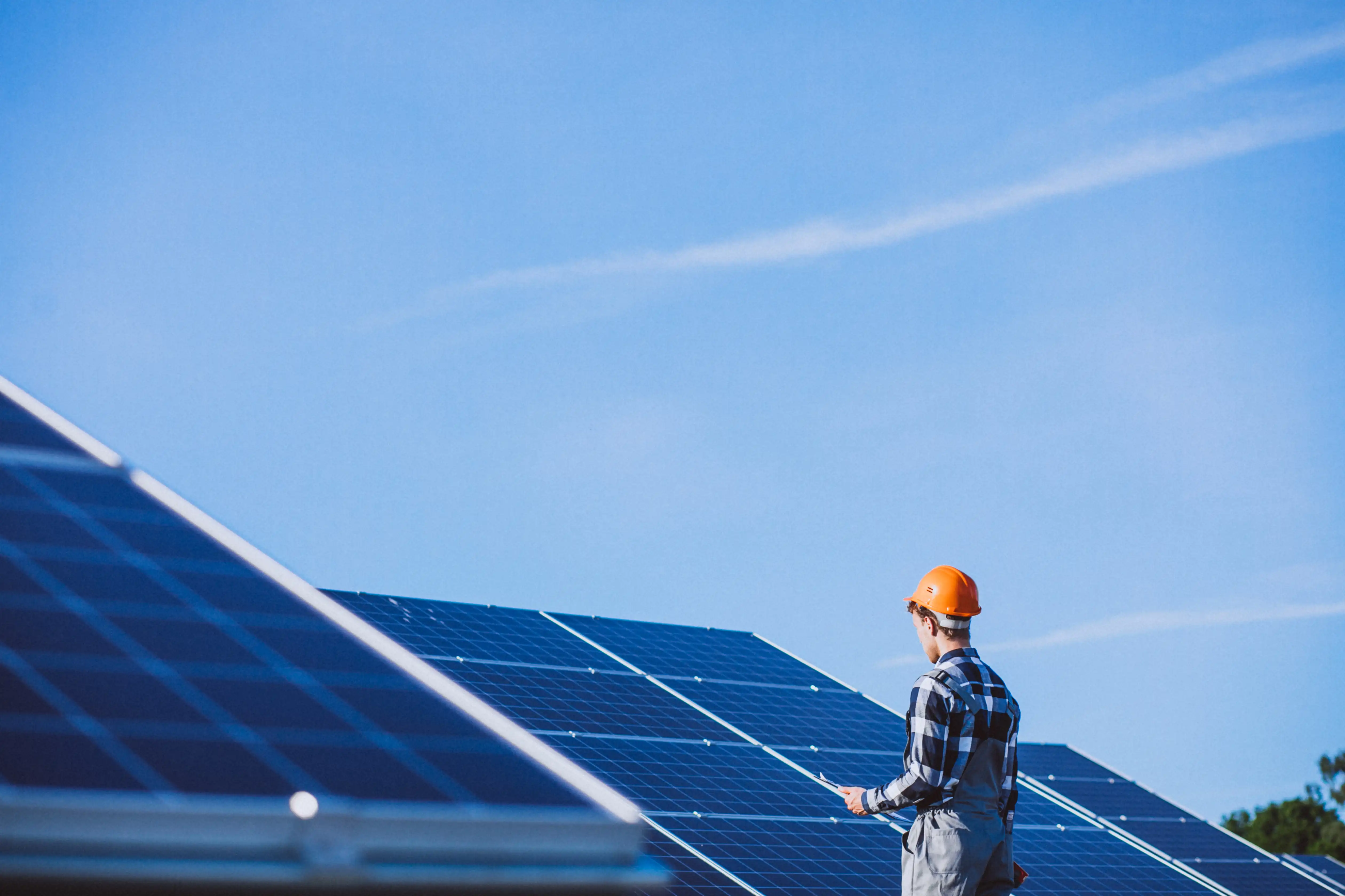 Solar Panel Farm